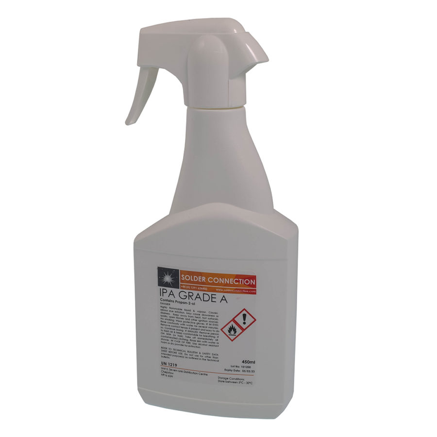 IPA PRECISION CLEANER (GRADE A) - Solders & Fluxes