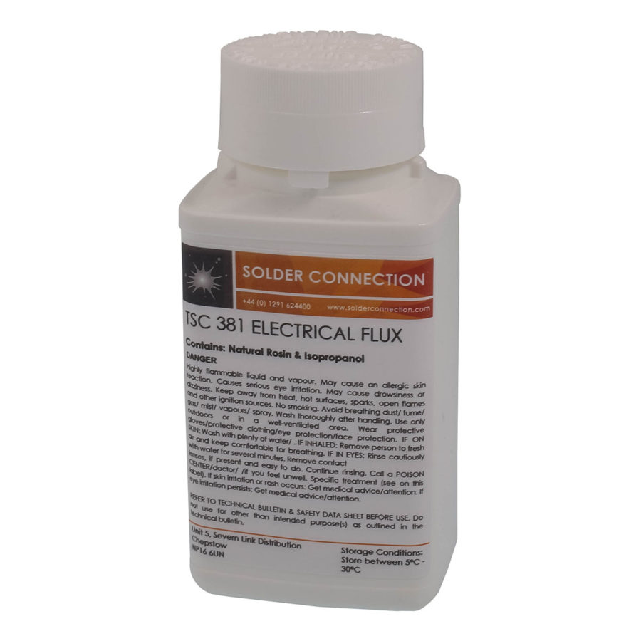 QUALITEK 381 NO CLEAN ELECTRICAL FLUX Solders & Fluxes