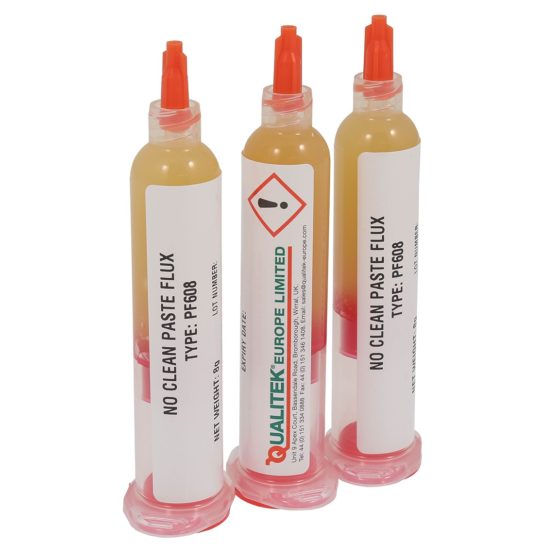 QUALITEK PF608 NO CLEAN FLUX GEL - Solders & Fluxes