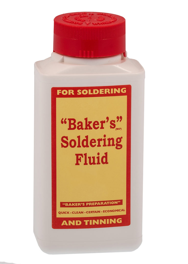 BAKERS SOLDERING FLUID FOR COPPER & BRASS Solders & Fluxes
