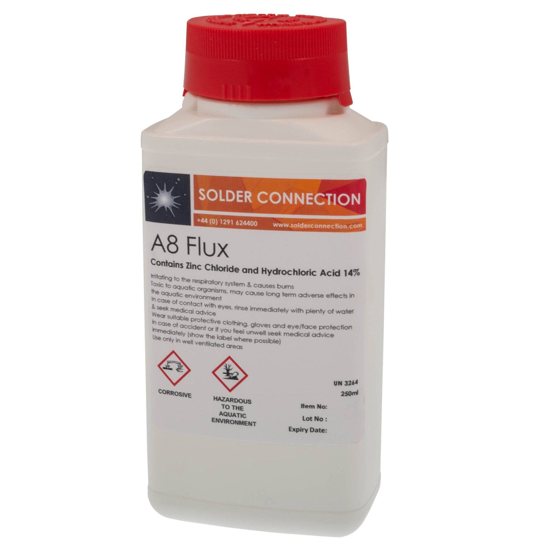 TSC A8 STAINLESS STEEL FLUX Solders & Fluxes
