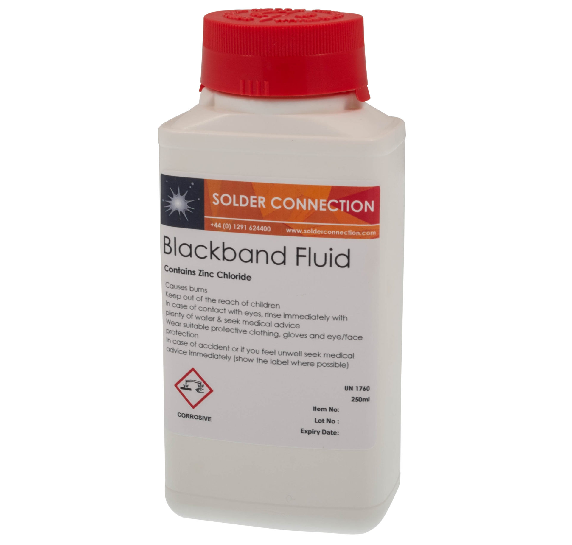 TSC BLACKBAND FLUX FOR ZINC & CAST IRON Solders & Fluxes