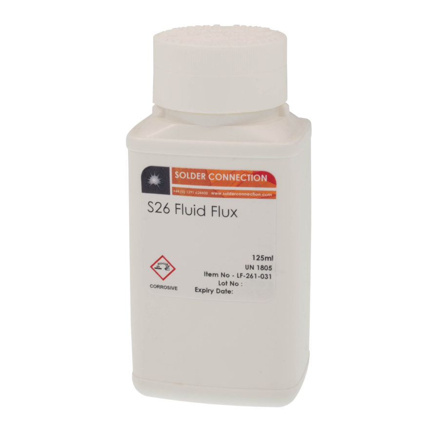 TSC S26 FLUX FOR NICKEL & STAINLESS STEEL Solders & Fluxes