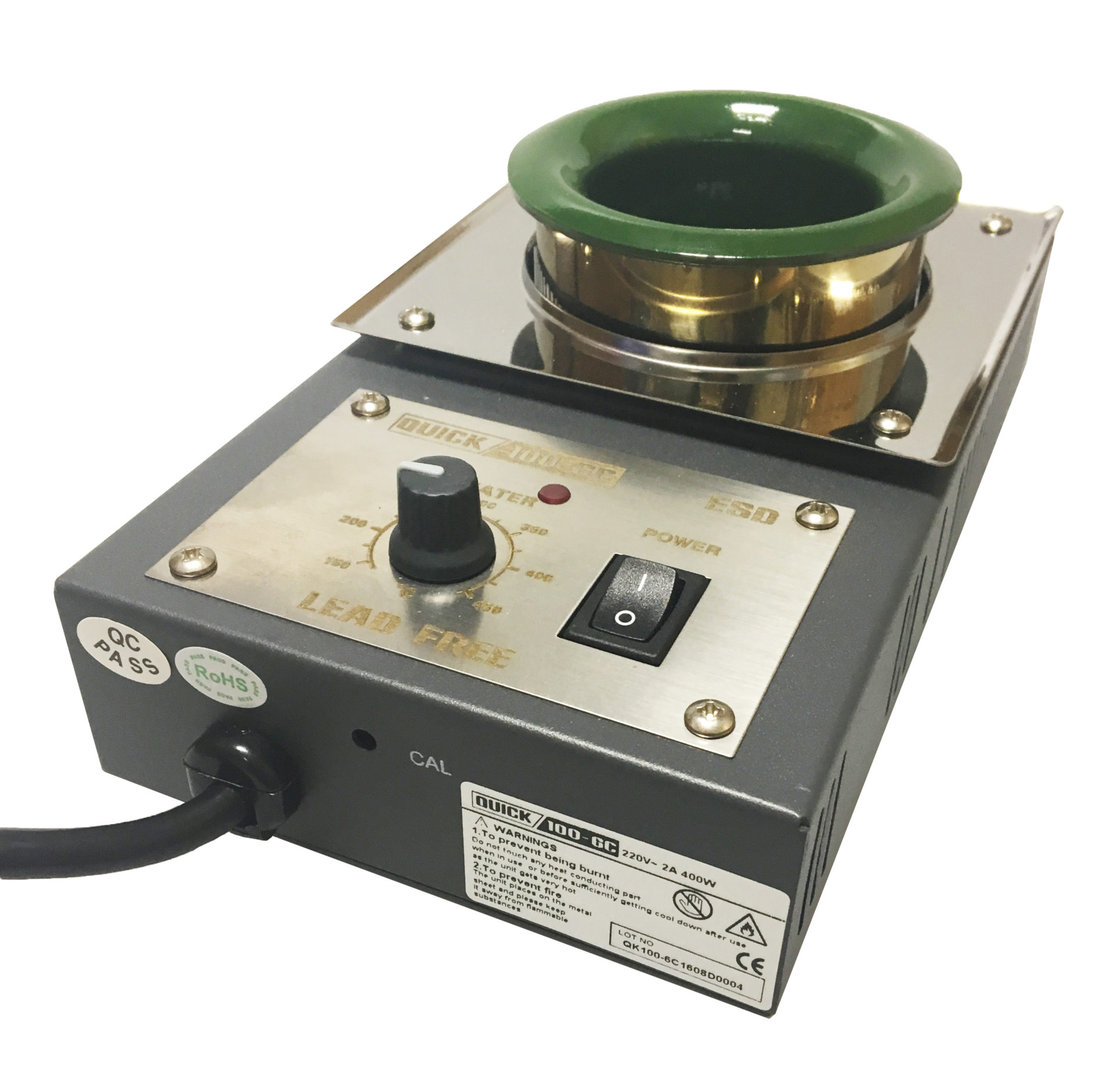 1006CA SOLDER DIPPING POT Solders & Fluxes