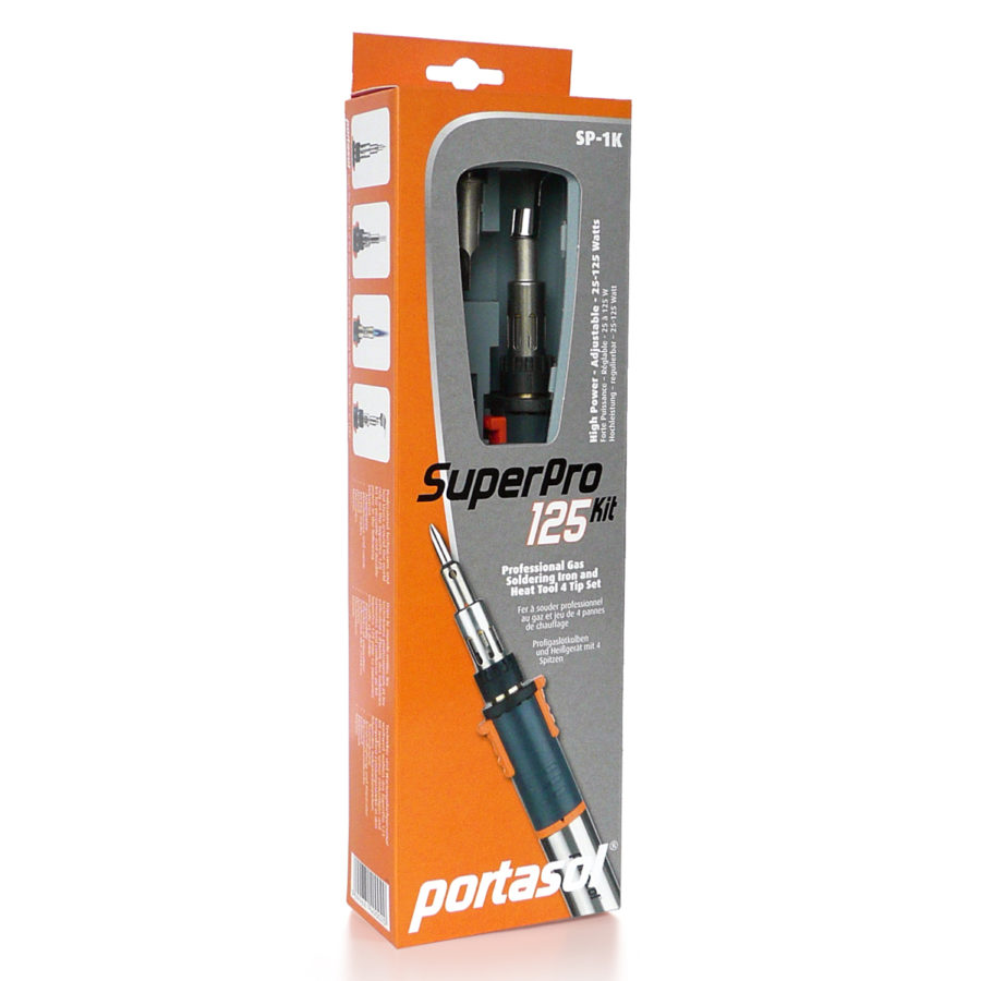 SP-1K PORTASOL SUPERPRO 125 SOLDERING IRON KIT - Solders & Fluxes
