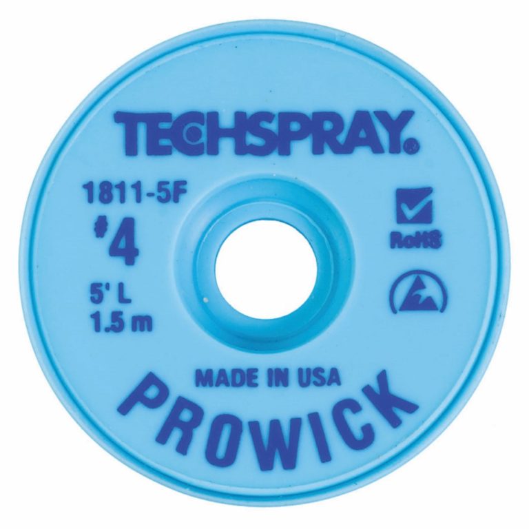 2.5MM PROWICK ROSIN COATED DESOLDER BRAID (1811) Solders & Fluxes