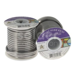 ARTIST PURE 63/37 3.2MM SOLID SOLDER WIRE 454G