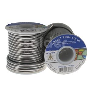 ARTIST PURE 60/40 3.2MM SOLID SOLDER WIRE 454G